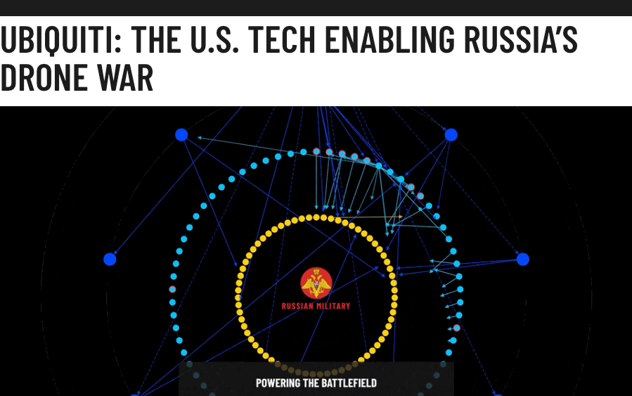 Ubiquiti - Russia, Epstein, and Diddy