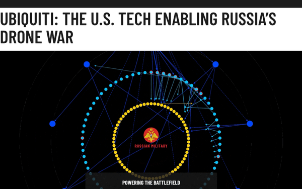 Ubiquiti - Russia, Epstein, and Diddy